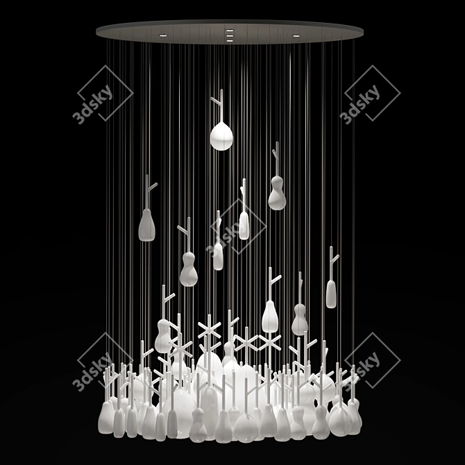 Elevating Blooms: Lasvit Vases 3D model image 7
