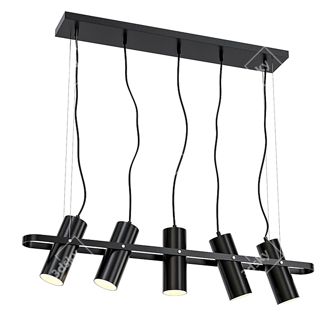 Modern Pendant Light: CLAIRE 3D model image 1