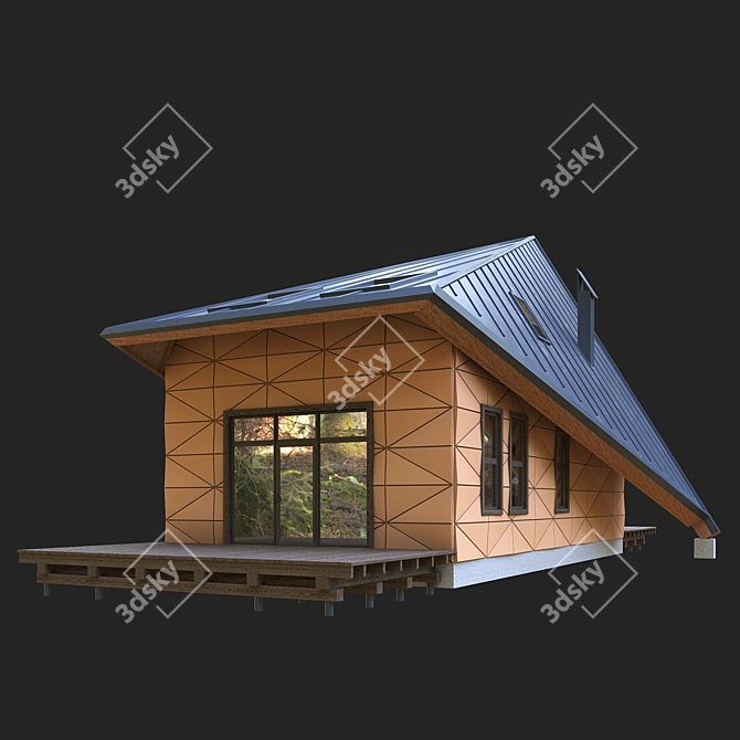 Serenity in the Woods 3D model image 3