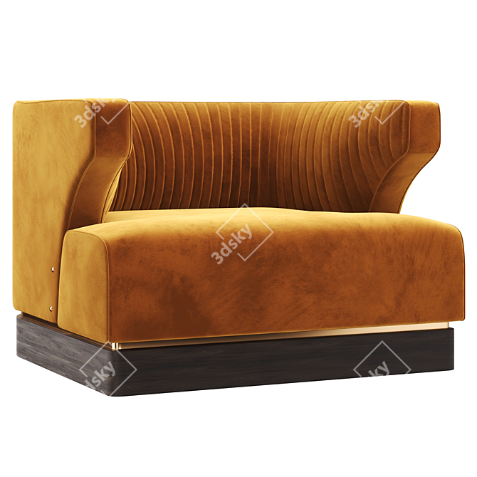 Ammons Jazz-inspired Armchair 3D model image 7