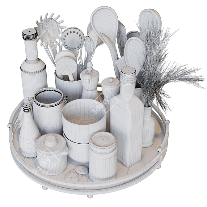 Versatile Kitchen Essentials 10 3D model image 5