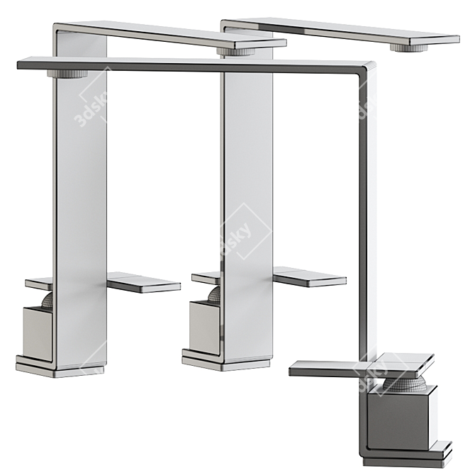 Conti+ Emotion 5mm Single-Lever Kitchen Tap 203 3D model image 4