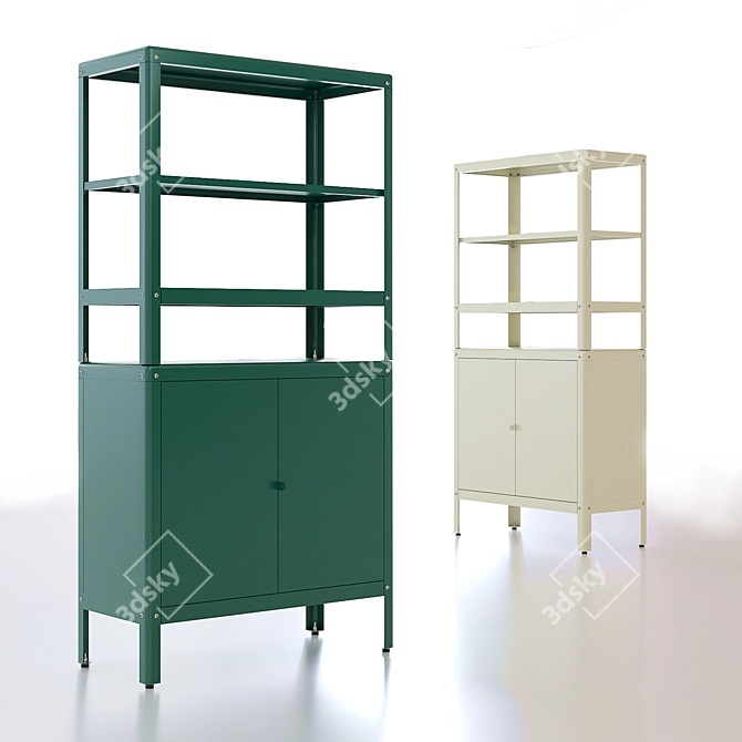 Sleek Kolbjorn Storage Unit 3D model image 5