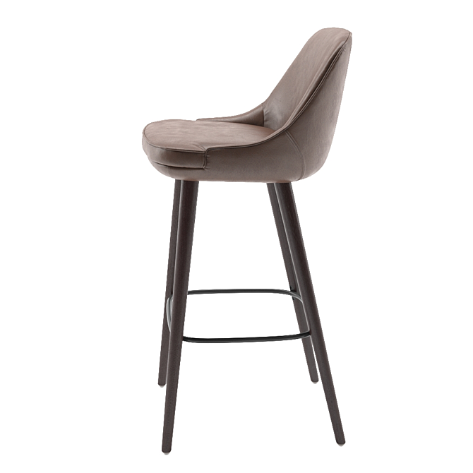 Walter Knoll Bar Stool: Sleek and Stylish 3D model image 7