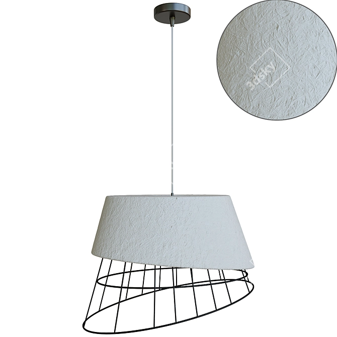 Karman Mono Fiber Suspension 3D model image 1