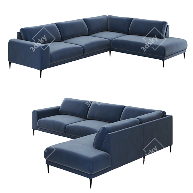 Modular Pohjanmaan JOY Sofa 3D model image 1