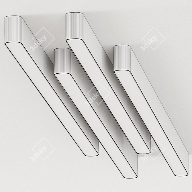 Caleo-A3: German-Made Architectural Lighting Solution 3D model image 2