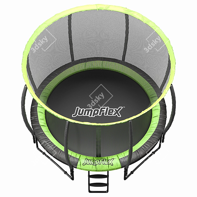 Ultimate Bounce: Jumpflex Trampoline 3D model image 2