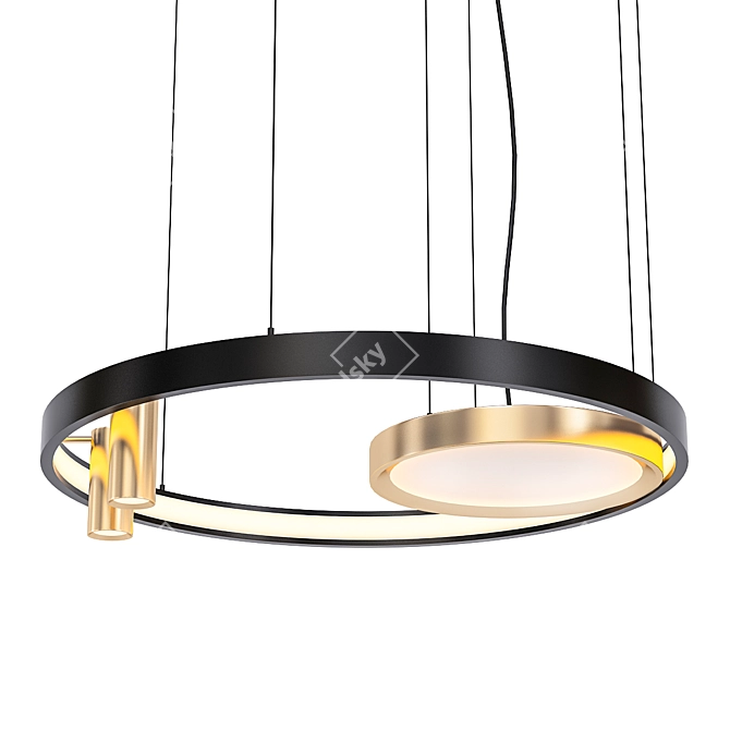 LBS Pendant Light | Modern and Stylish 3D model image 1