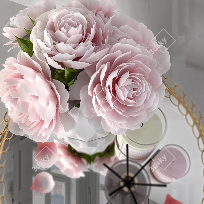 Decorative Set: Elegant Home Accents 3D model image 3