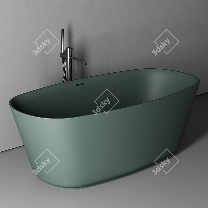  Inbani Vesta Freestanding Bathtub 3D model image 3