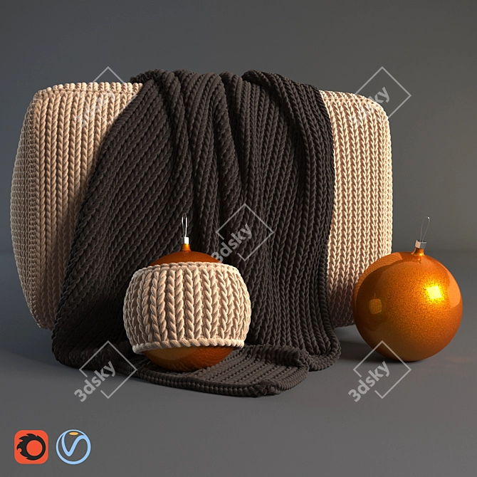 Title: Knitted Toy Jersey 3D model image 2