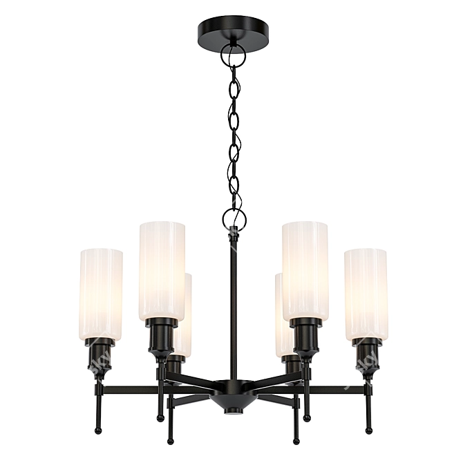 Vitaluce V4791-7/6 Pendant Chandelier 3D model image 1