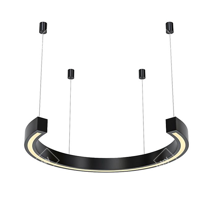 Sesto Senso S580 Pendant Light 3D model image 1