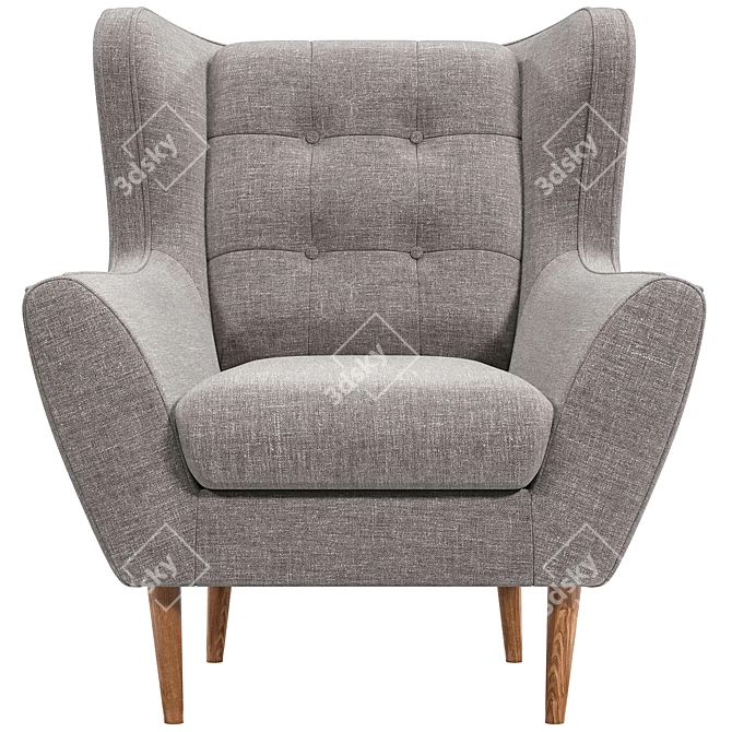 Liverpool Comfort Armchair | Modern Design 3D model image 2