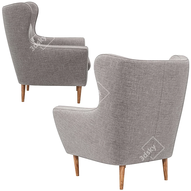 Liverpool Comfort Armchair | Modern Design 3D model image 3