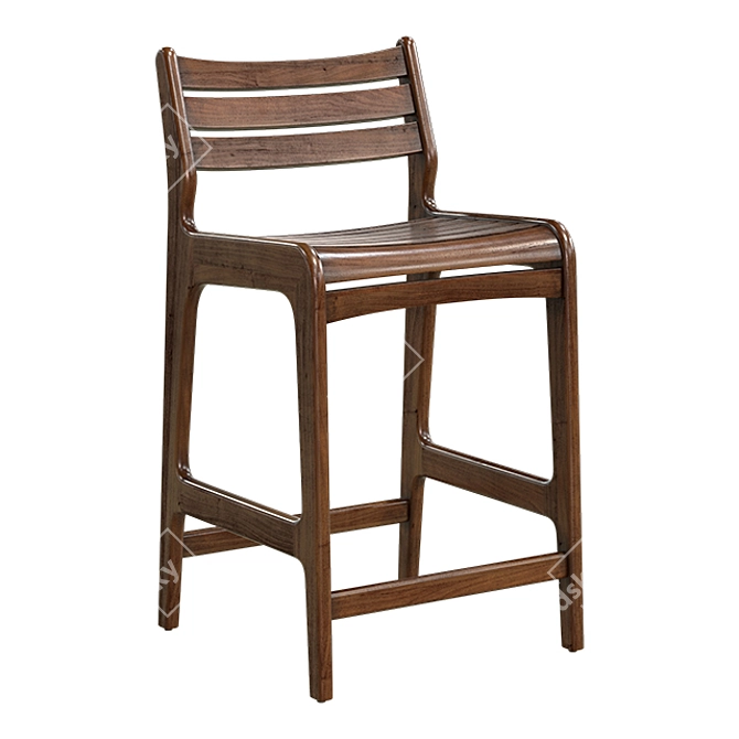 Reynolds Chair & Counter Stool Set 3D model image 3