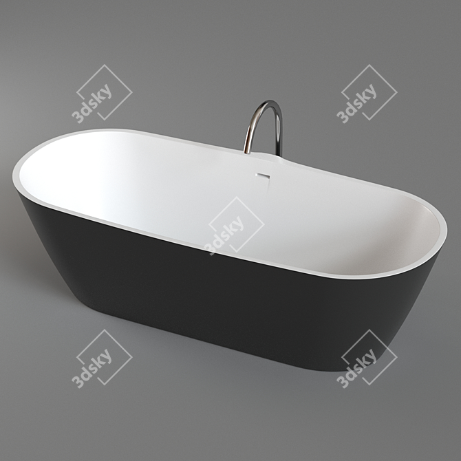 Agape Normal Free-standing Bathtub 3D model image 2