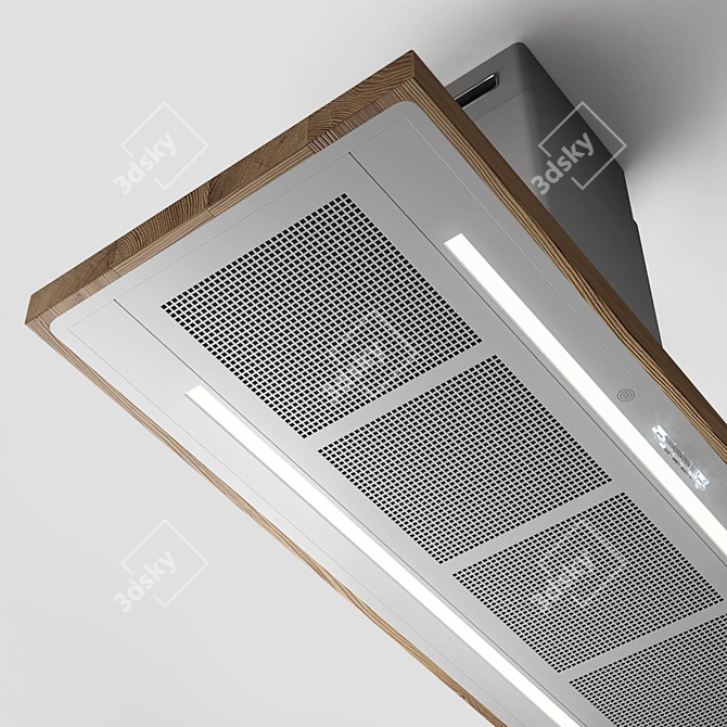 Elica Bio Island: Nature-Inspired Ventilation 3D model image 4