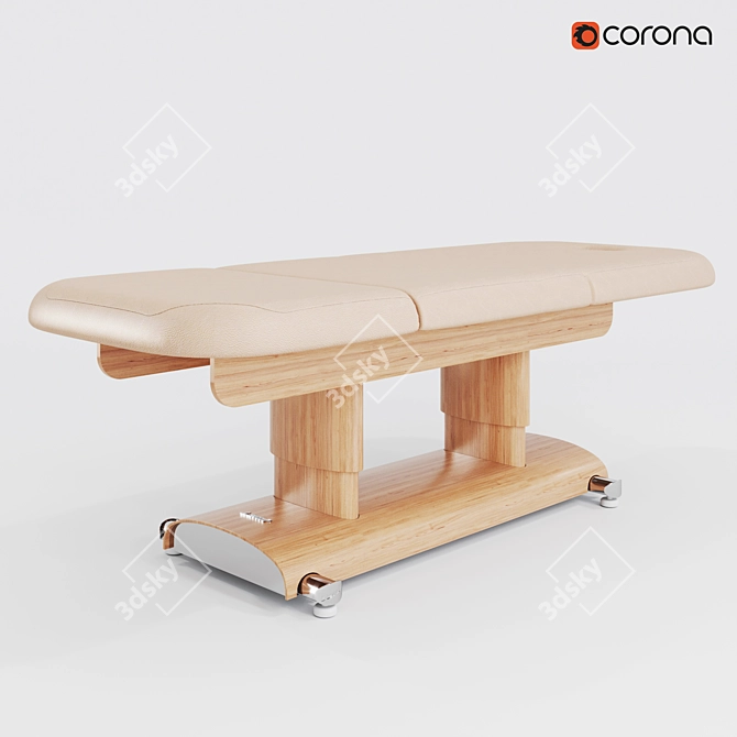 GEMYA Electric Foldable Massage Bed 3D model image 4