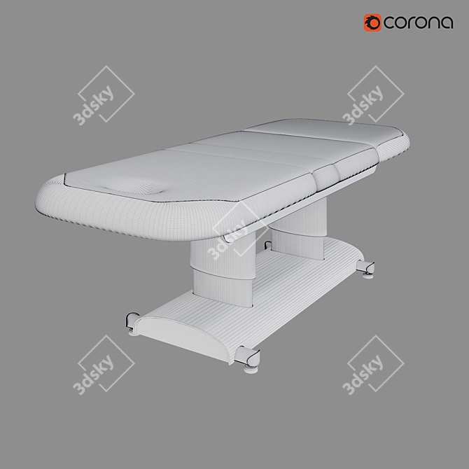 GEMYA Electric Foldable Massage Bed 3D model image 10