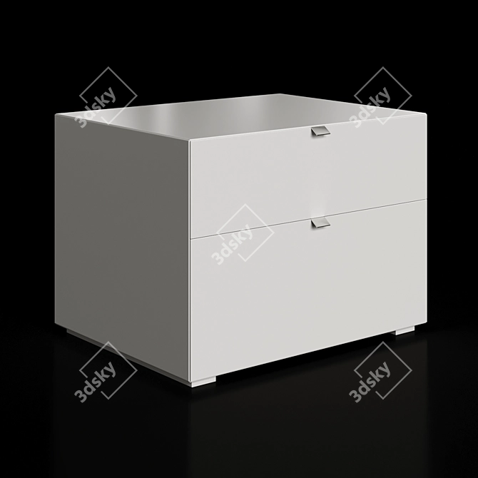 Tetris Nightstands & Chest of Drawers 3D model image 3