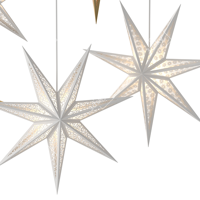 Starry Night Decor Light 3D model image 3