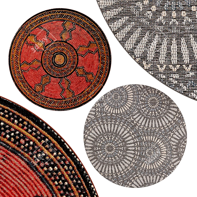 Archived Circle Rugs: No. 108 3D model image 1