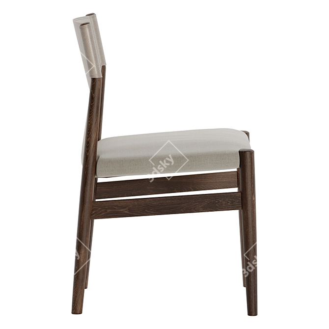 Elegant Porada Sveva Chair 3D model image 3