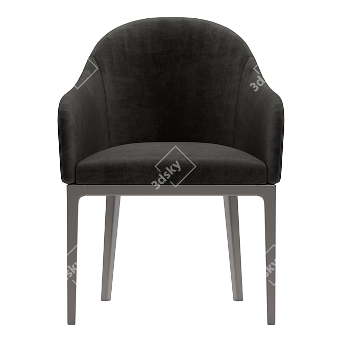 Modern Design Folding Chair 3D model image 2