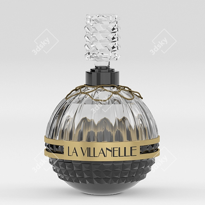 Ethereal Elegance: La Villanelle 3D model image 4