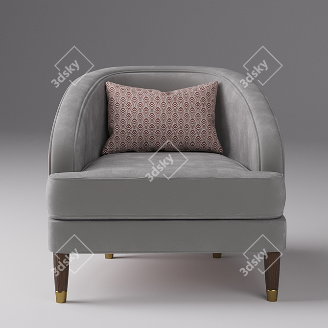 Parker Knoll 150 Fitzroy Chair 3D model image 5