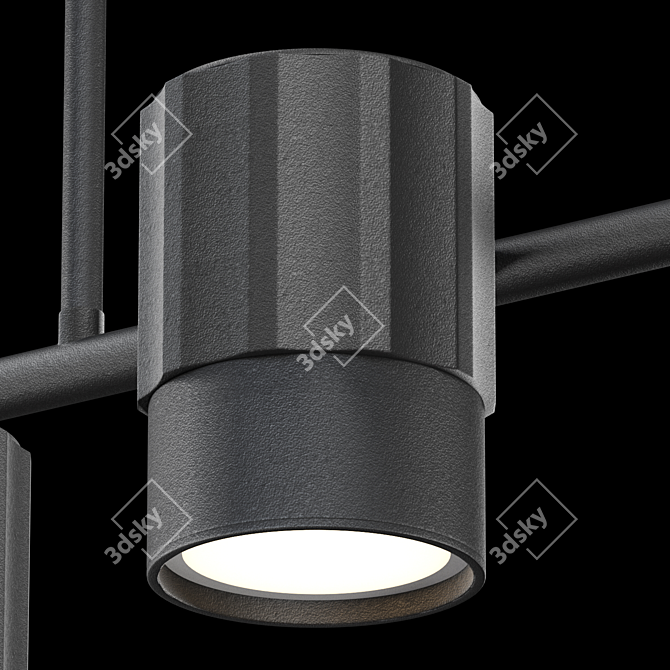 Modern LED Pendant Lamp EVENT LONG 4 3D model image 3