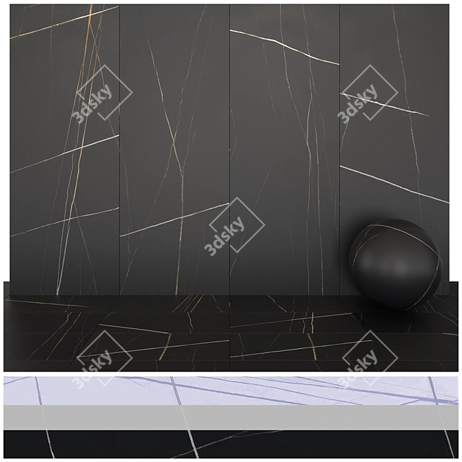 Artetech Pietra Tempesta: Elegant and Versatile Marble 3D model image 2