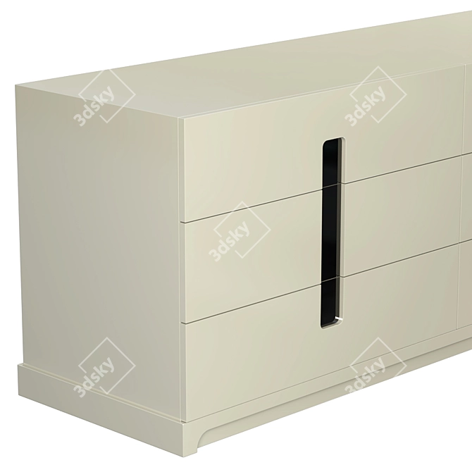  Classic Elegance: Cicerone Chest by Meroni Colzani 3D model image 2