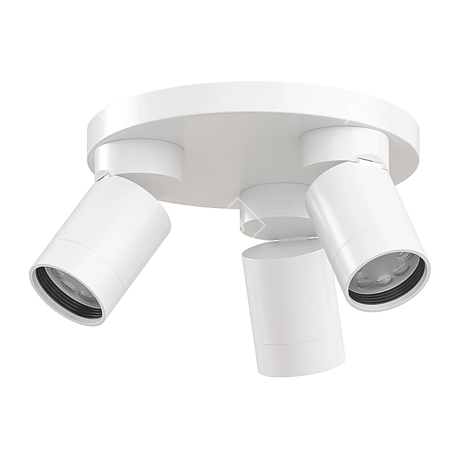 Sleek Ceiling Spot: IKEA NYMÅNE 3D model image 3