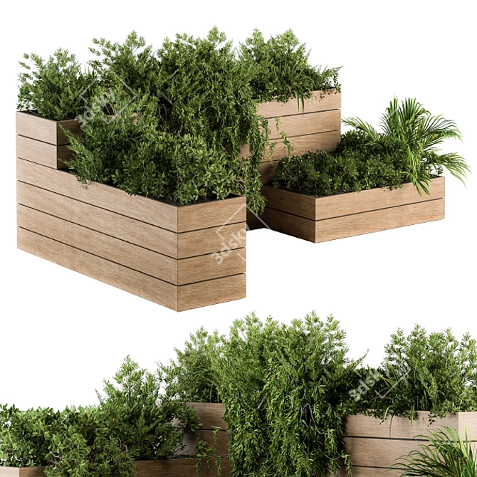 Green Thumb Plant Box Set 3D model image 2