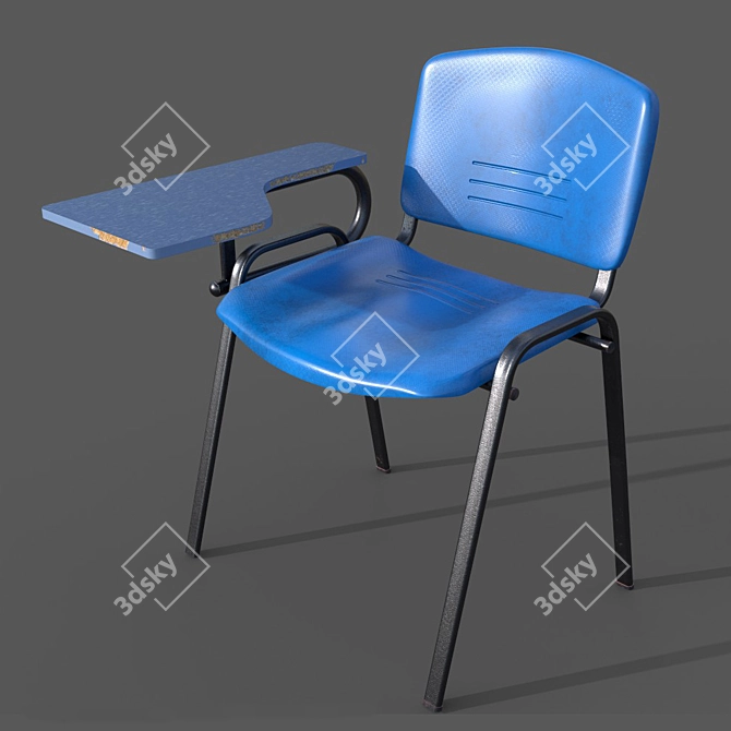 ComfortPlus School Chairs 3D model image 1