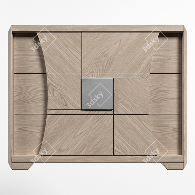 Modern Quadro Chest of Drawers: Arvestyle 3D model image 1