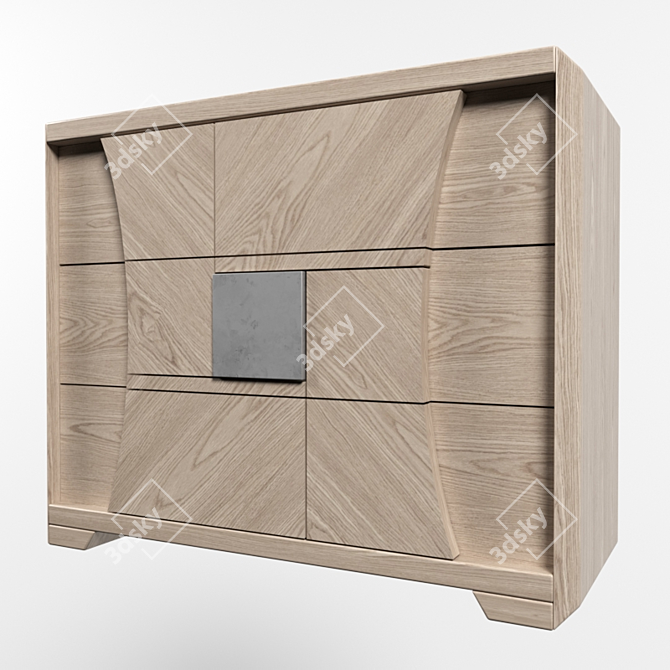Modern Quadro Chest of Drawers: Arvestyle 3D model image 3