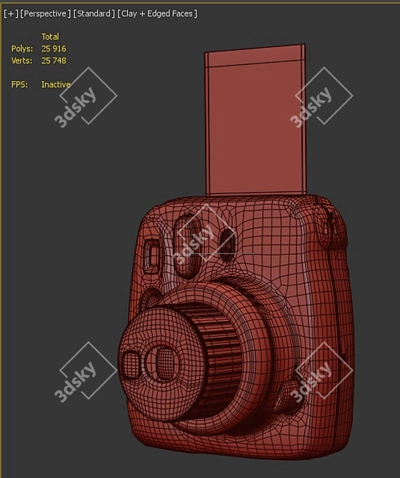 Instax mini 9: Instant Memories in a Snap 3D model image 4