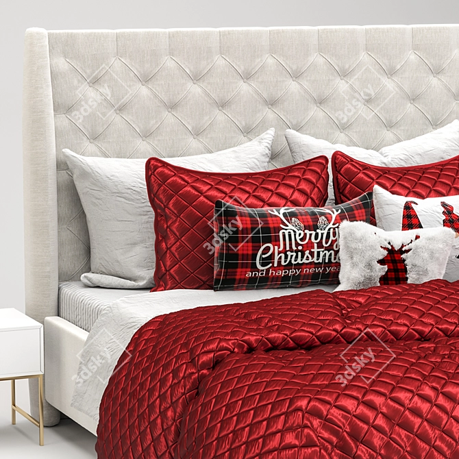 Festive Holiday Retreat 3D model image 10