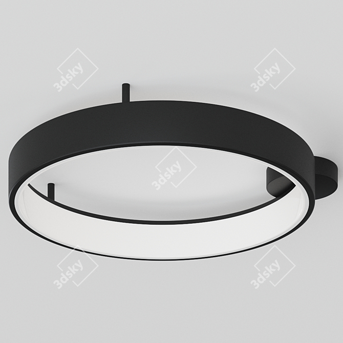 Lunaop Pendant: Sleek Italian Design 3D model image 2