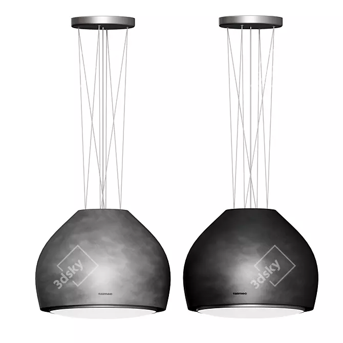 Sophie Lamp: Stylish Pendant Hood 3D model image 2