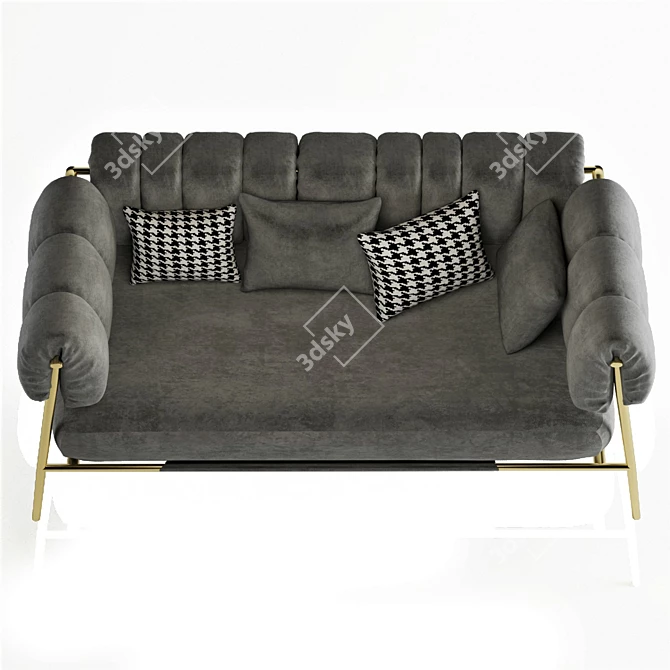 Tirella Bonaldo Sofa: Modern Elegance 3D model image 3