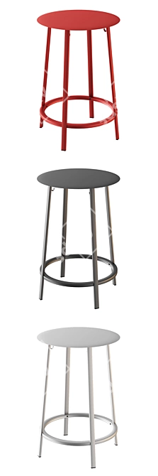 Title: Revolver Table by HAY 3D model image 4