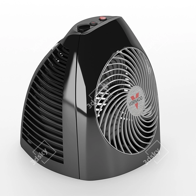 Vornado MVH Compact Vortex Heater 3D model image 1