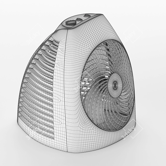 Vornado MVH Compact Vortex Heater 3D model image 5