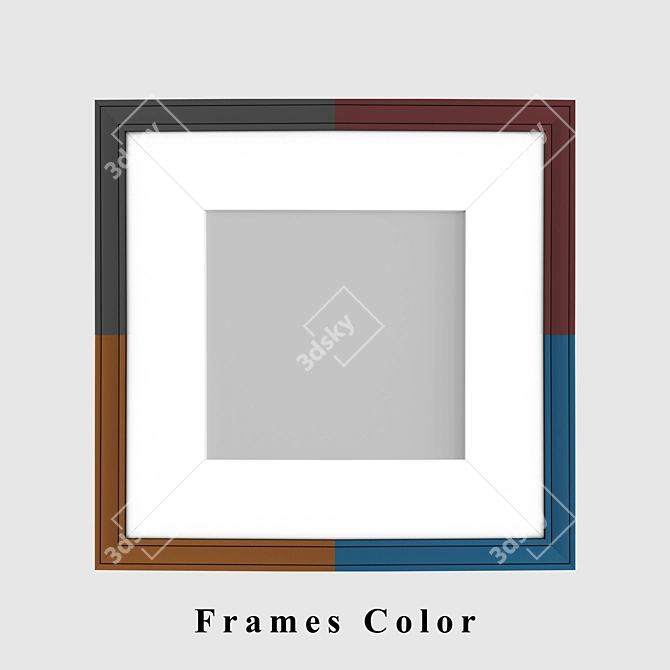 Abstract Arah Dancer Frame Set 3D model image 6