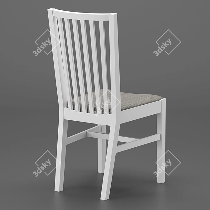 Title: IKEA NORRNAS Classic Chair 3D model image 4